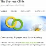 New site up and out! The Shyness Clinic - Mahoney Web Marketing